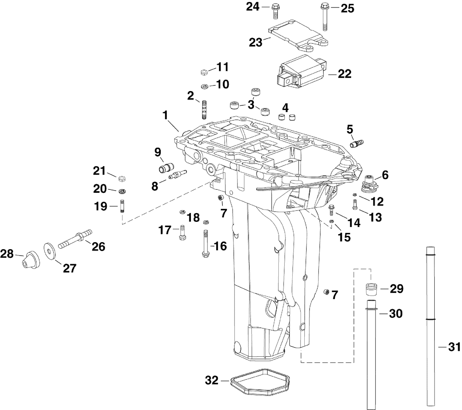 EXHAUST HOUSING INNER