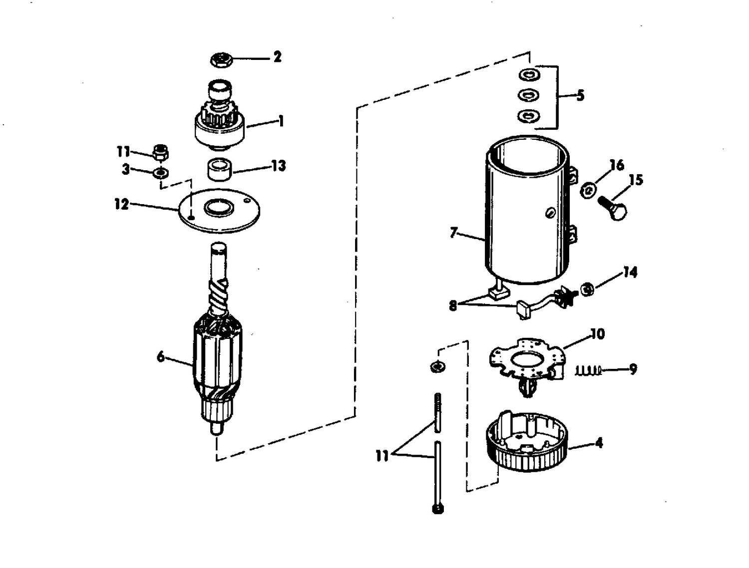 ELECTRIC STARTER GROUP