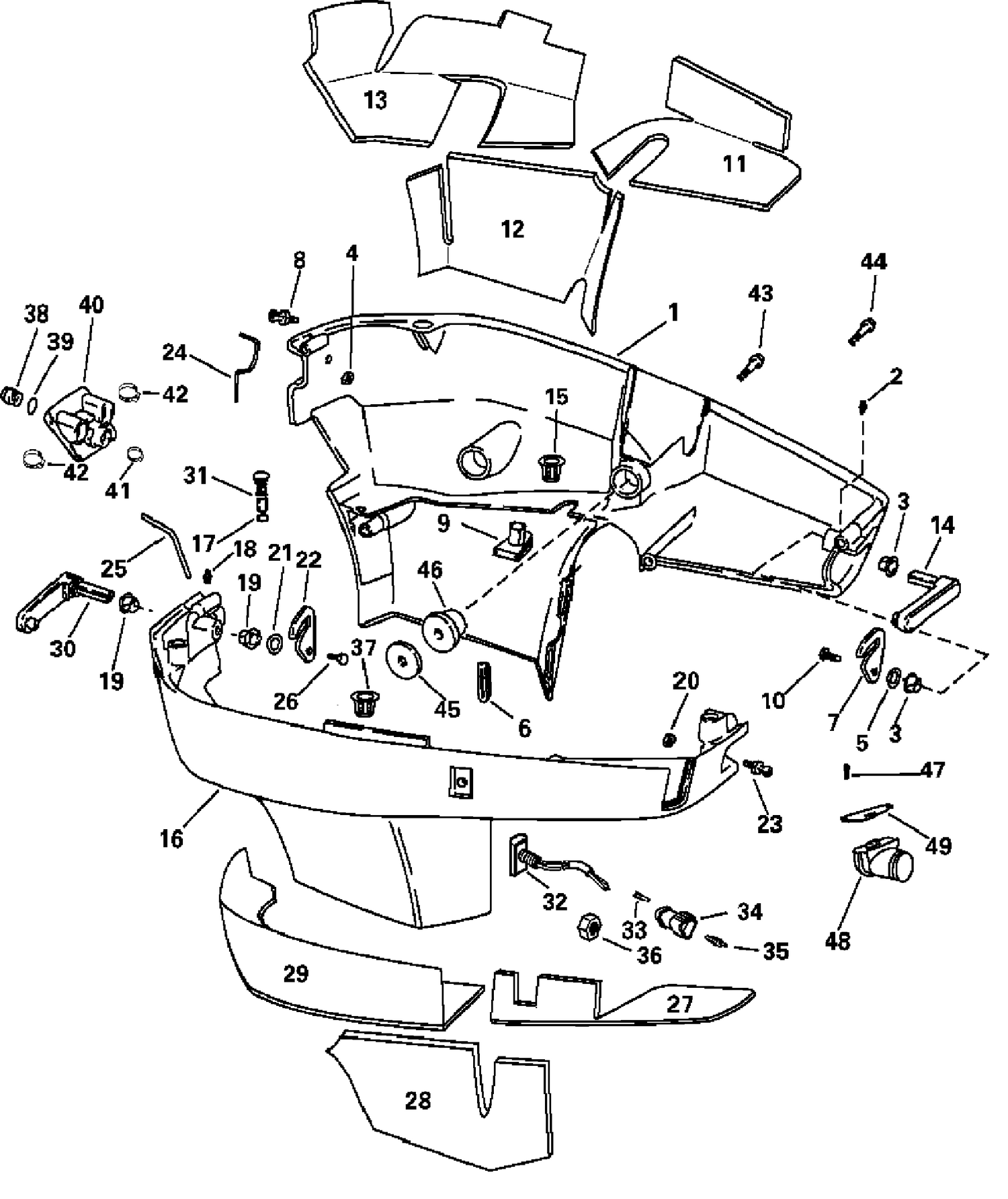 LOWER ENGINE COVER