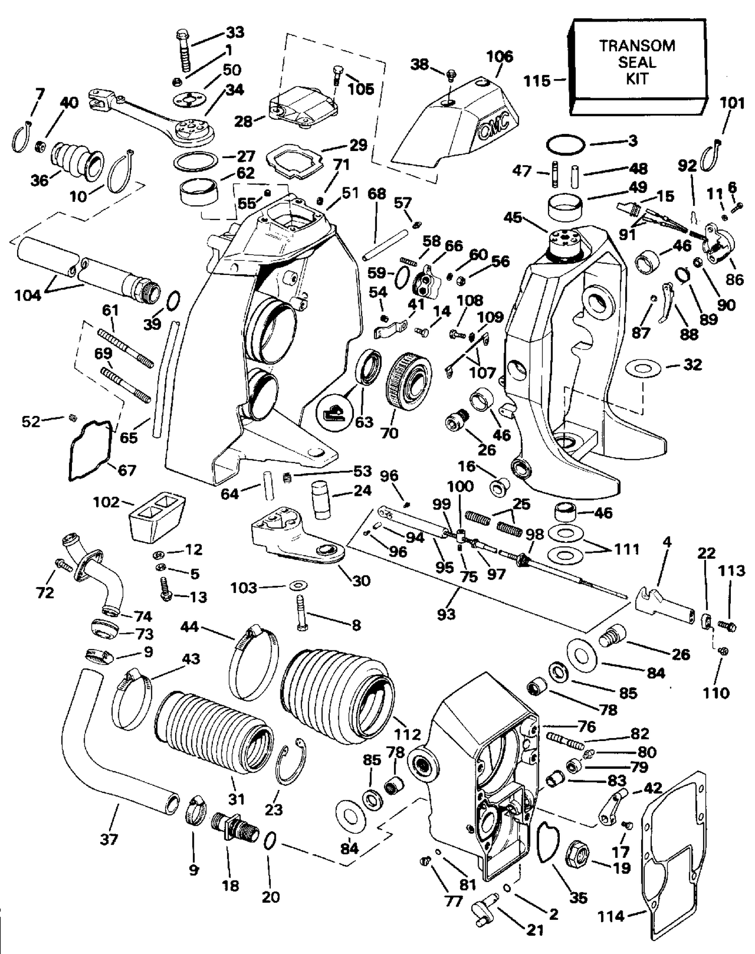 TRANSOM MOUNT