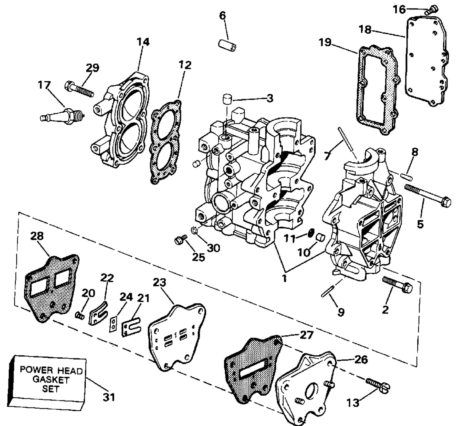 CYLINDER, CRANKCASE, & INTAKE MANIFOLD