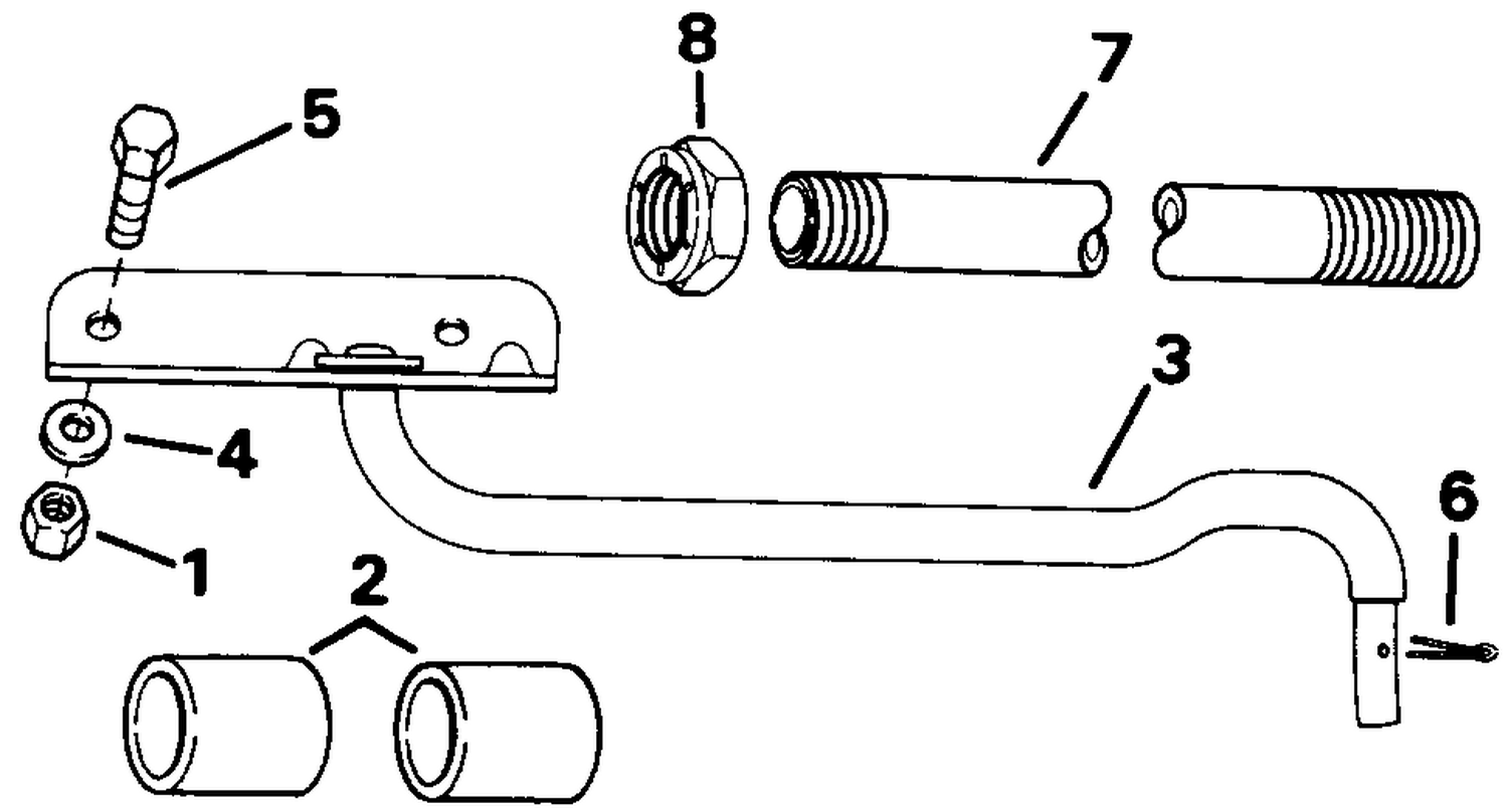 TILT TUBE STEERING KIT - 9.9, 15