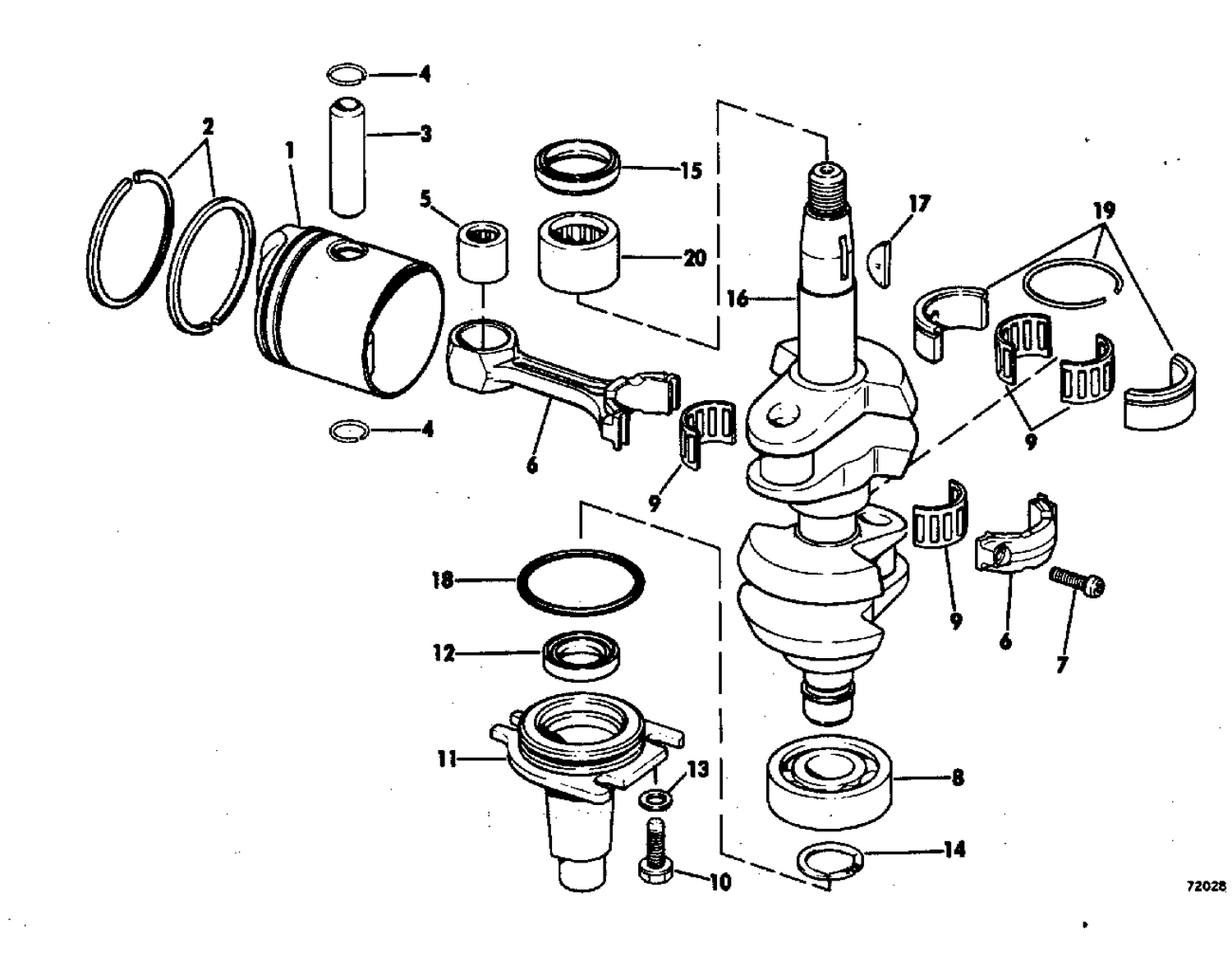 CRANKSHAFT & PISTON
