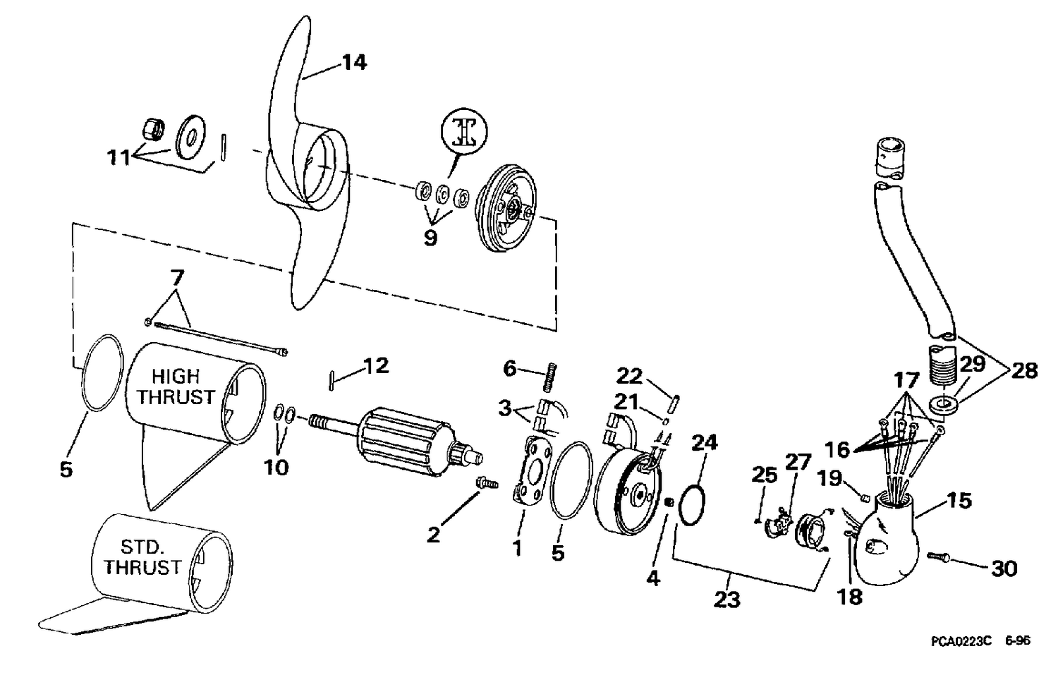 MOTOR & ADAPTER GROUP/12 VOLT