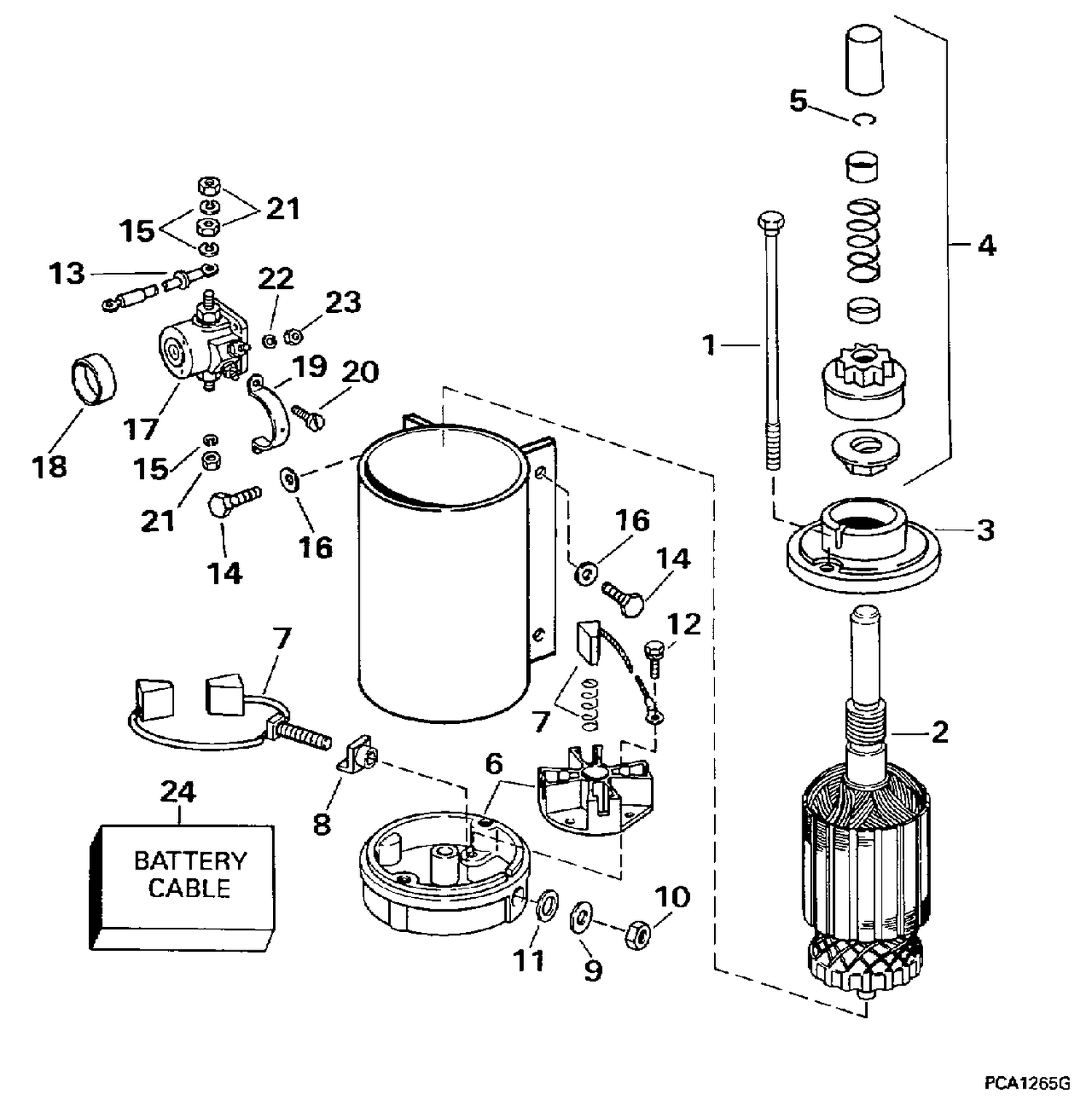 ELECTRIC STARTER & SOLENOID