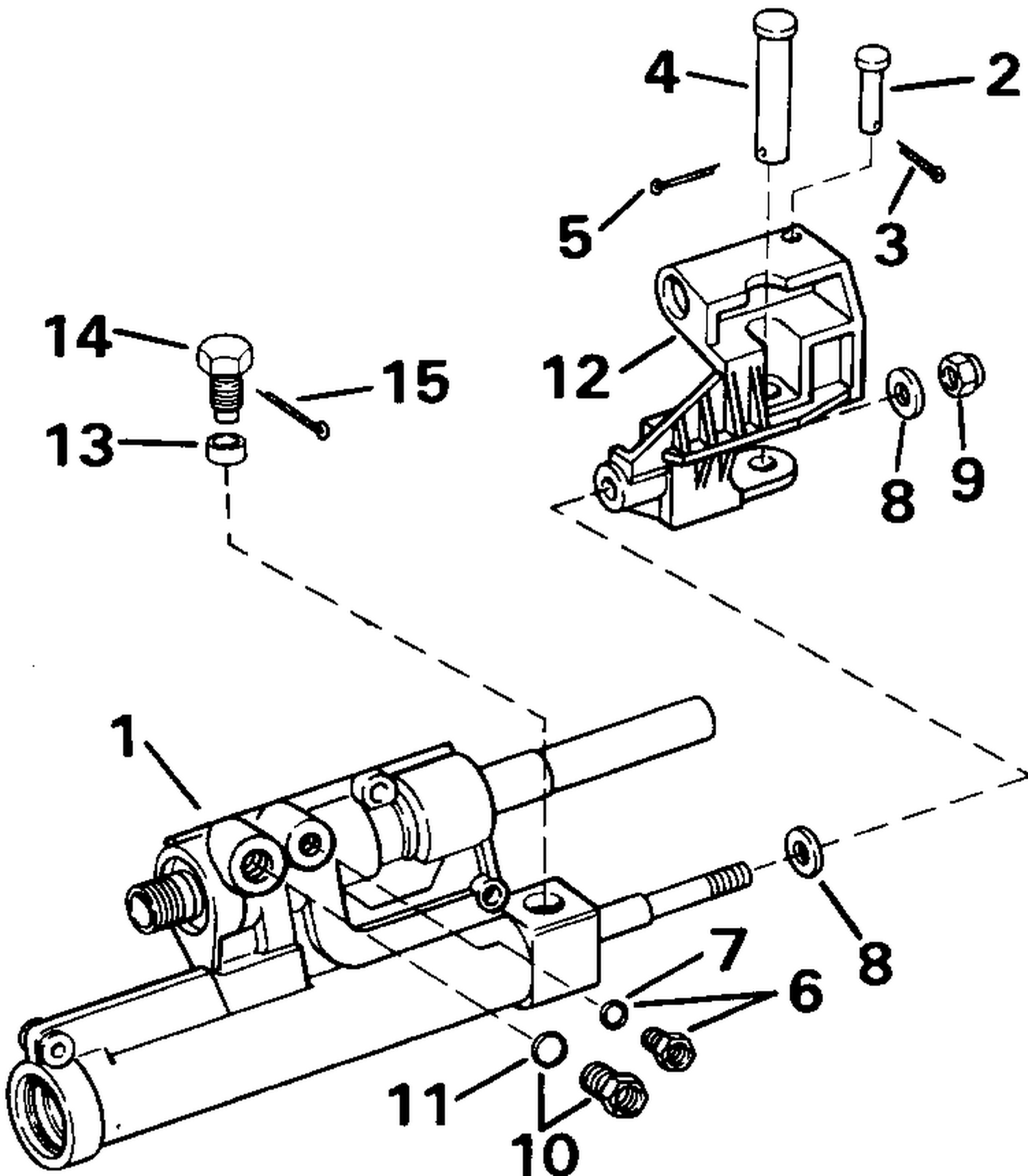 POWER STEERING CYLINDER