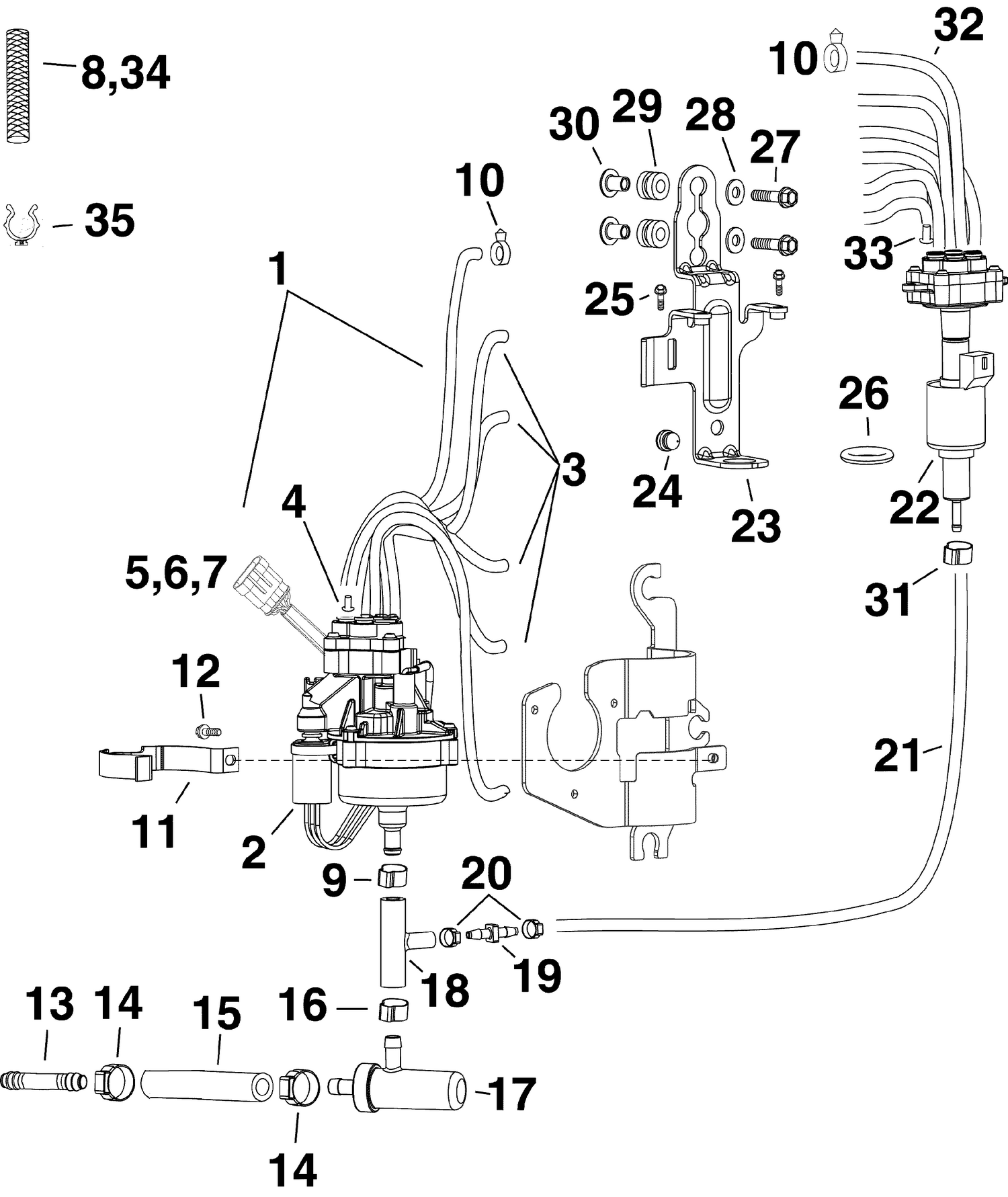 Assembly diagram