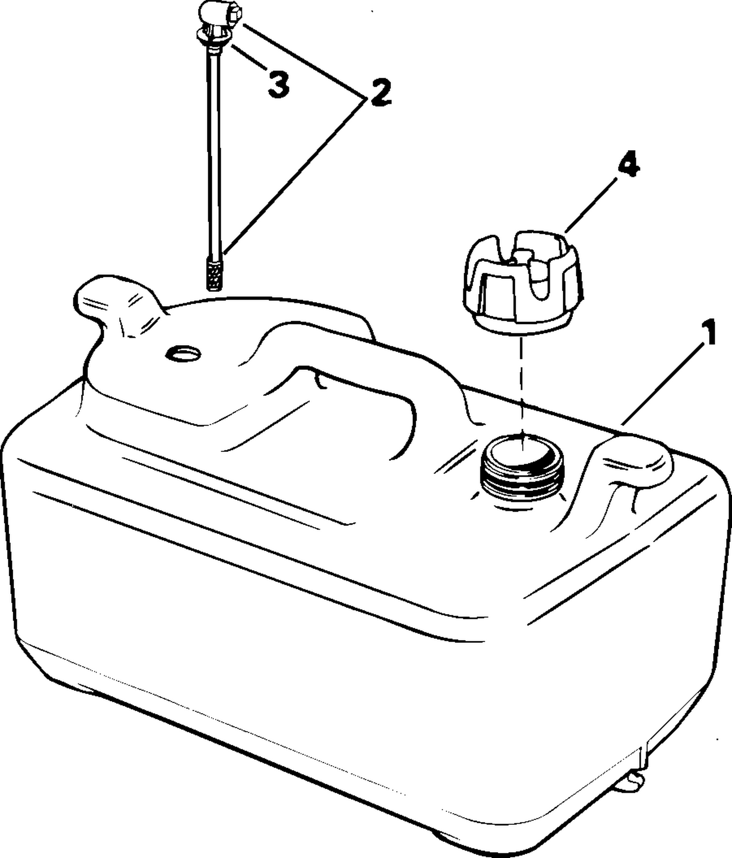 FUEL TANK - 6 GALLON