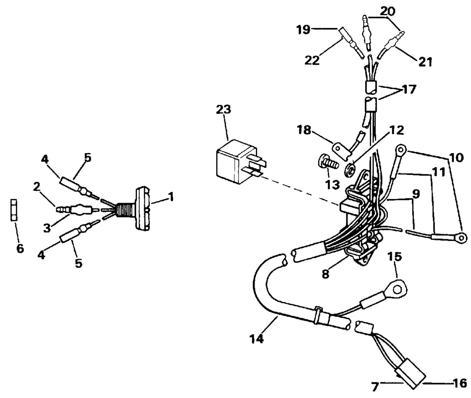 POWER TRIM/TILT ELECTRICAL