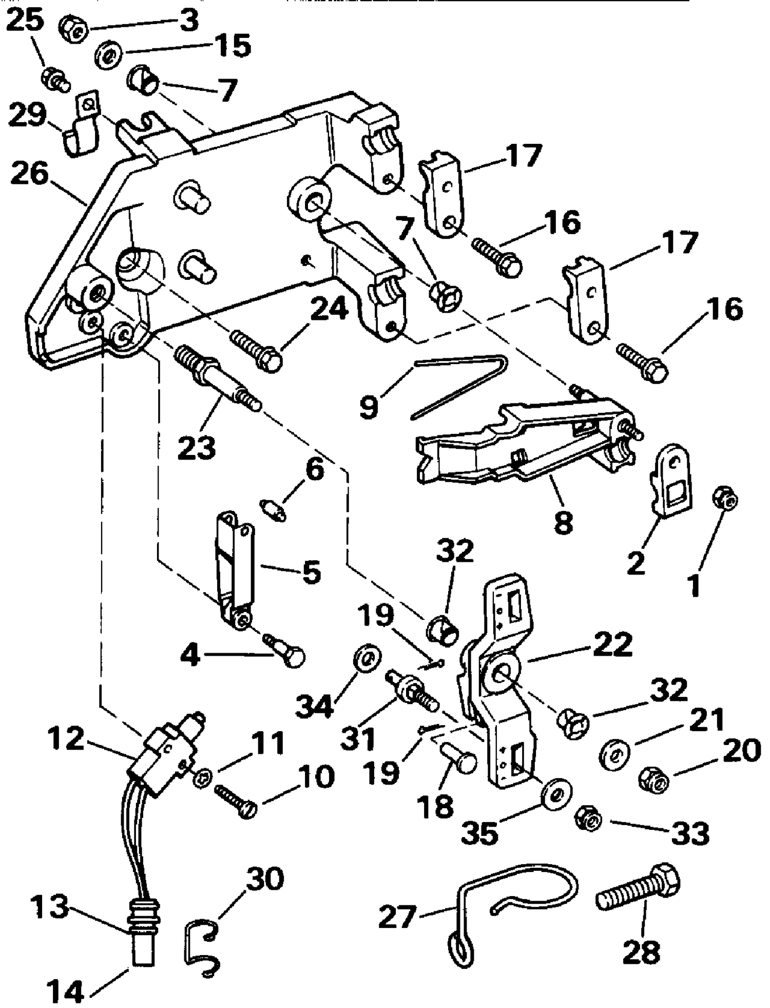 SHIFT LEVER & INTERRUPTER