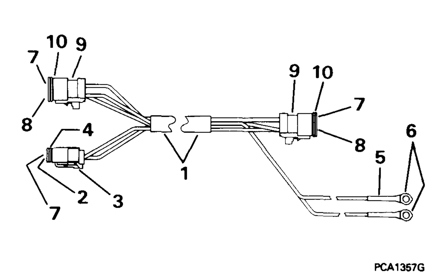 REMOTE TRIM/TILT CABLE