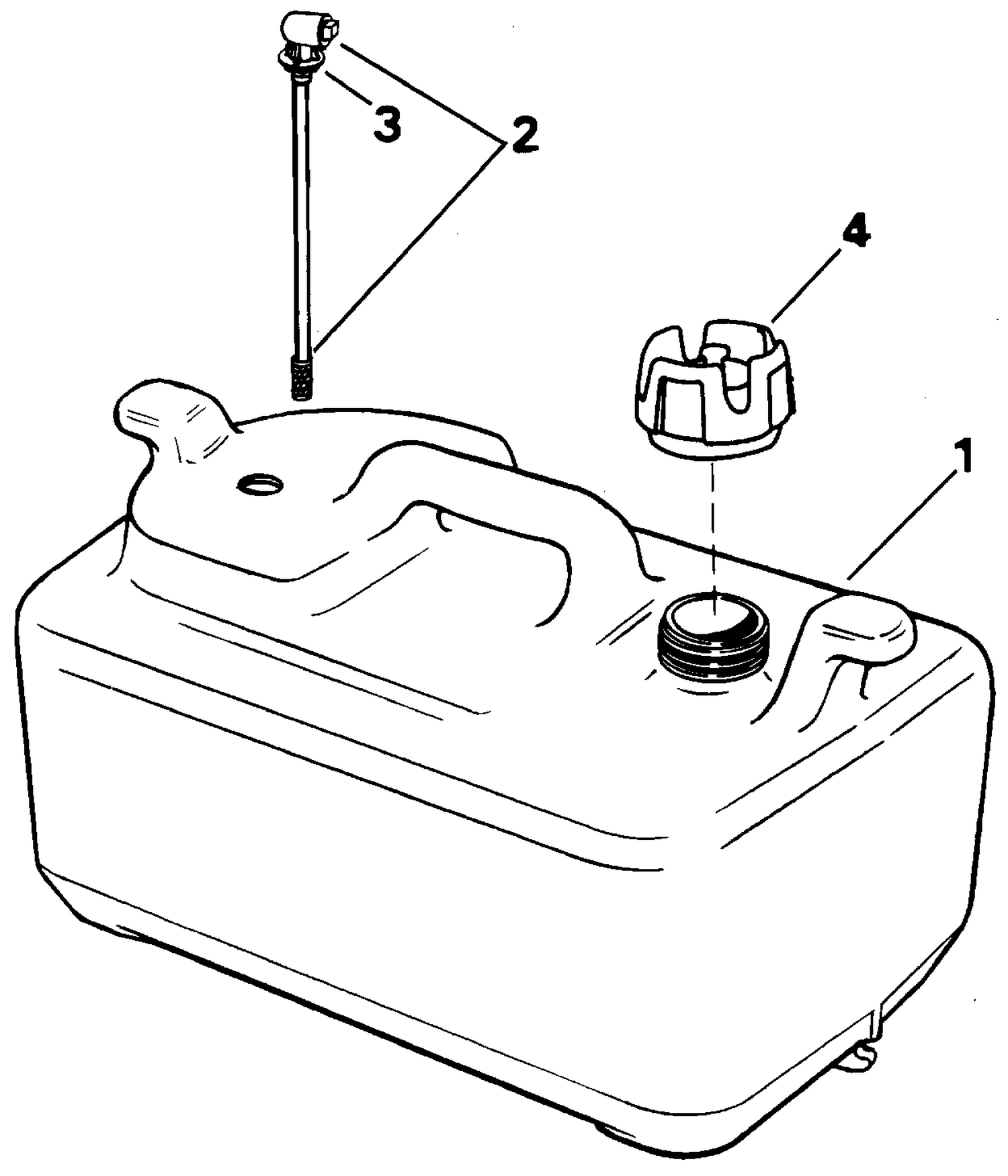 FUEL TANK - 6 GALLON