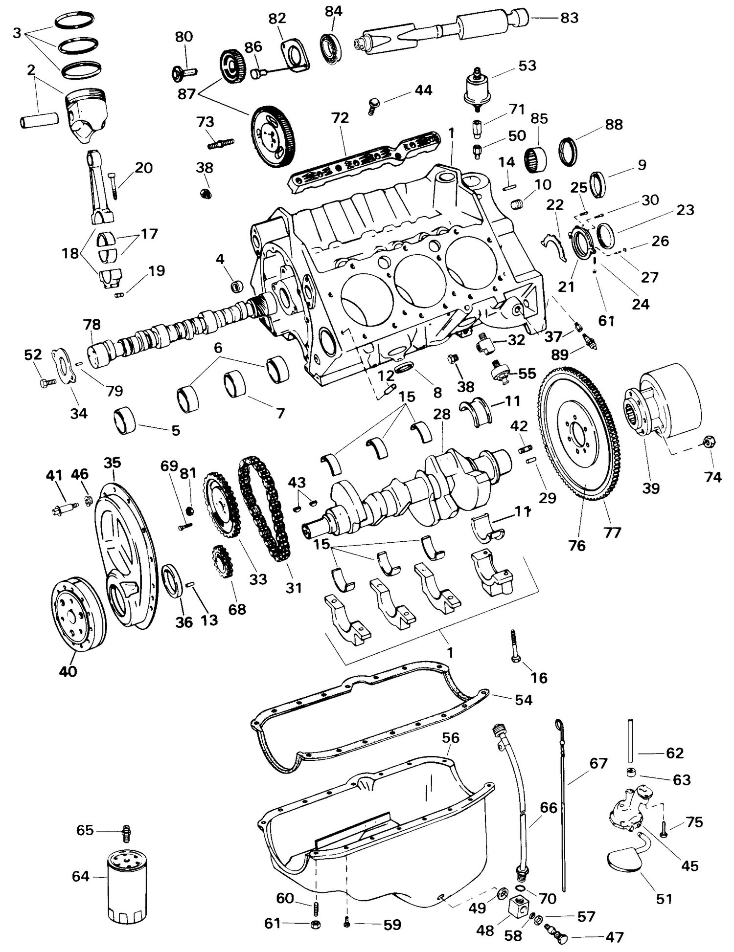 CRANKCASE & OIL PAN
