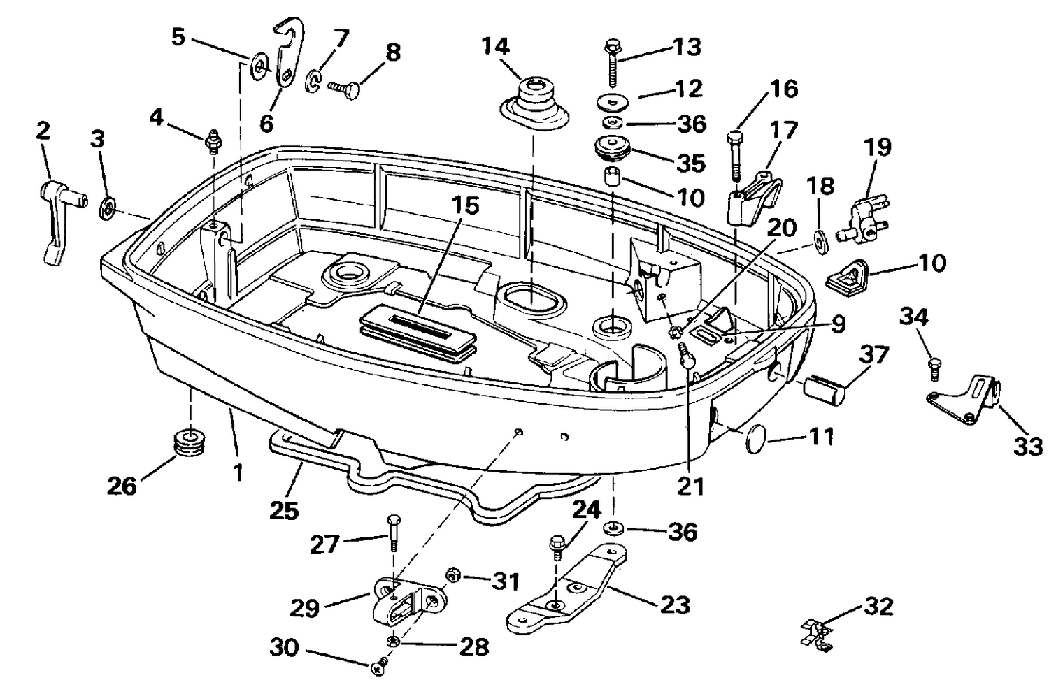LOWER ENGINE COVER