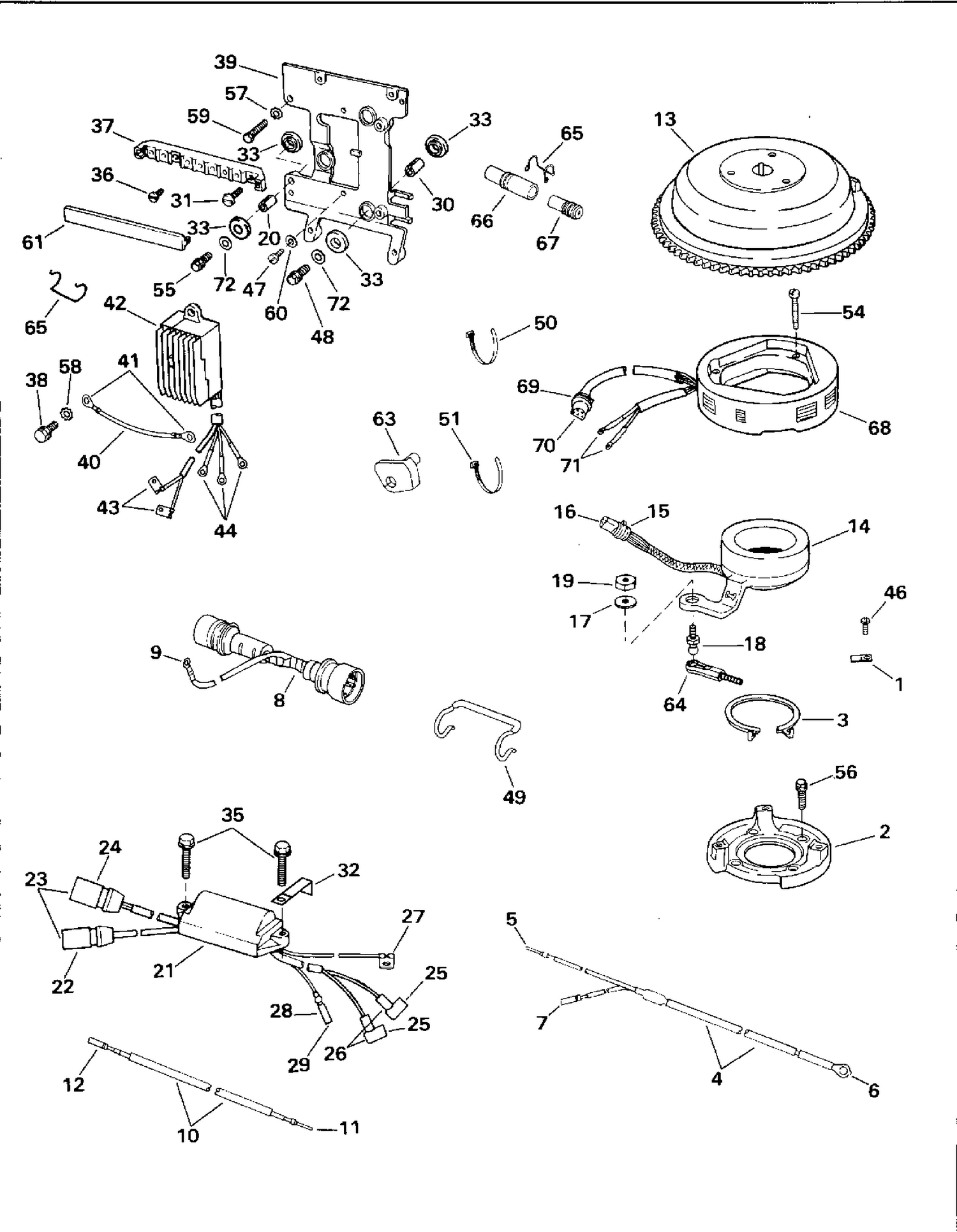 CHARGING KIT, 4/12 AMP  - 25/48 MODELS