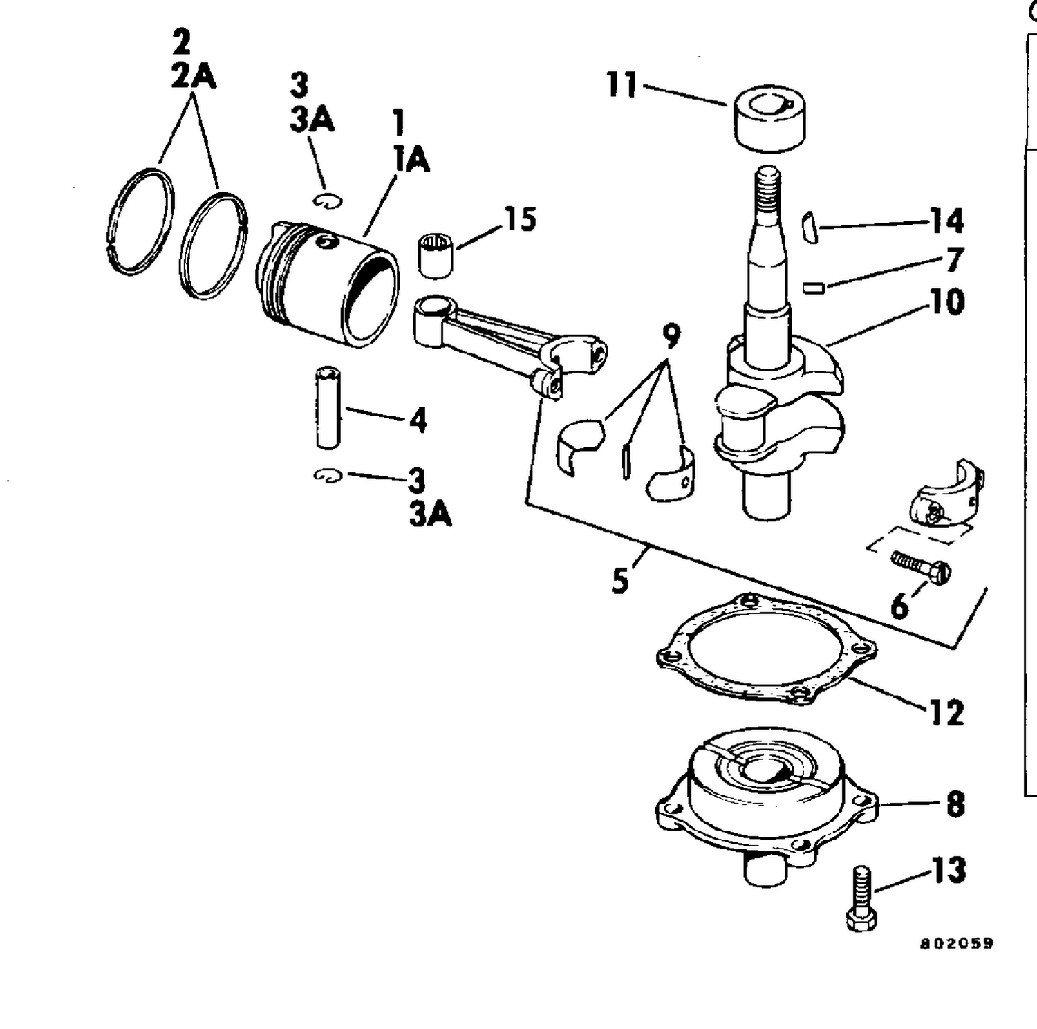 CRANKSHAFT & PISTON