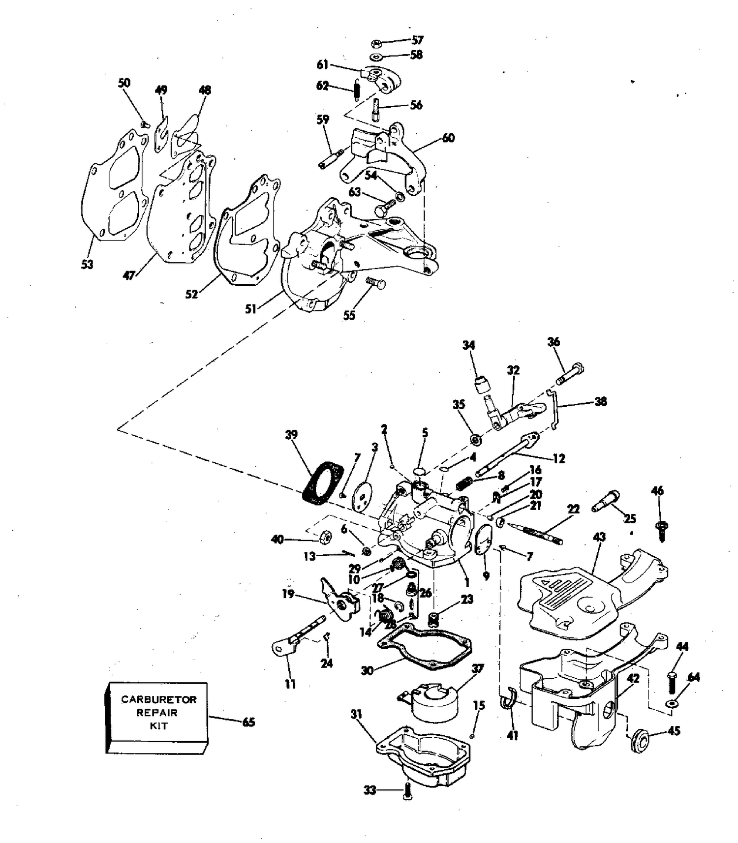 CARBURETOR & MANIFOLD