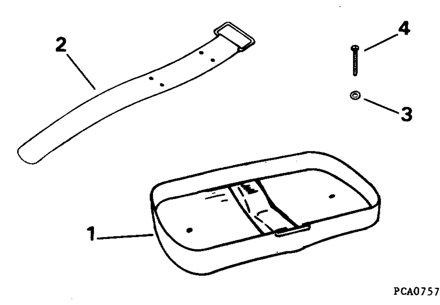 FUEL TANK TRAY KIT