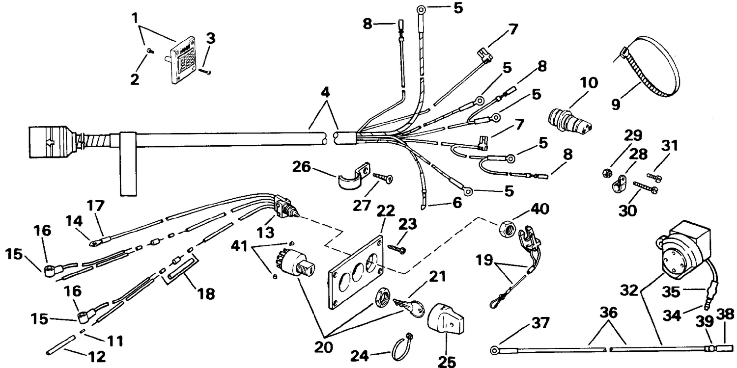 WIRING KIT - DUAL ENGINE