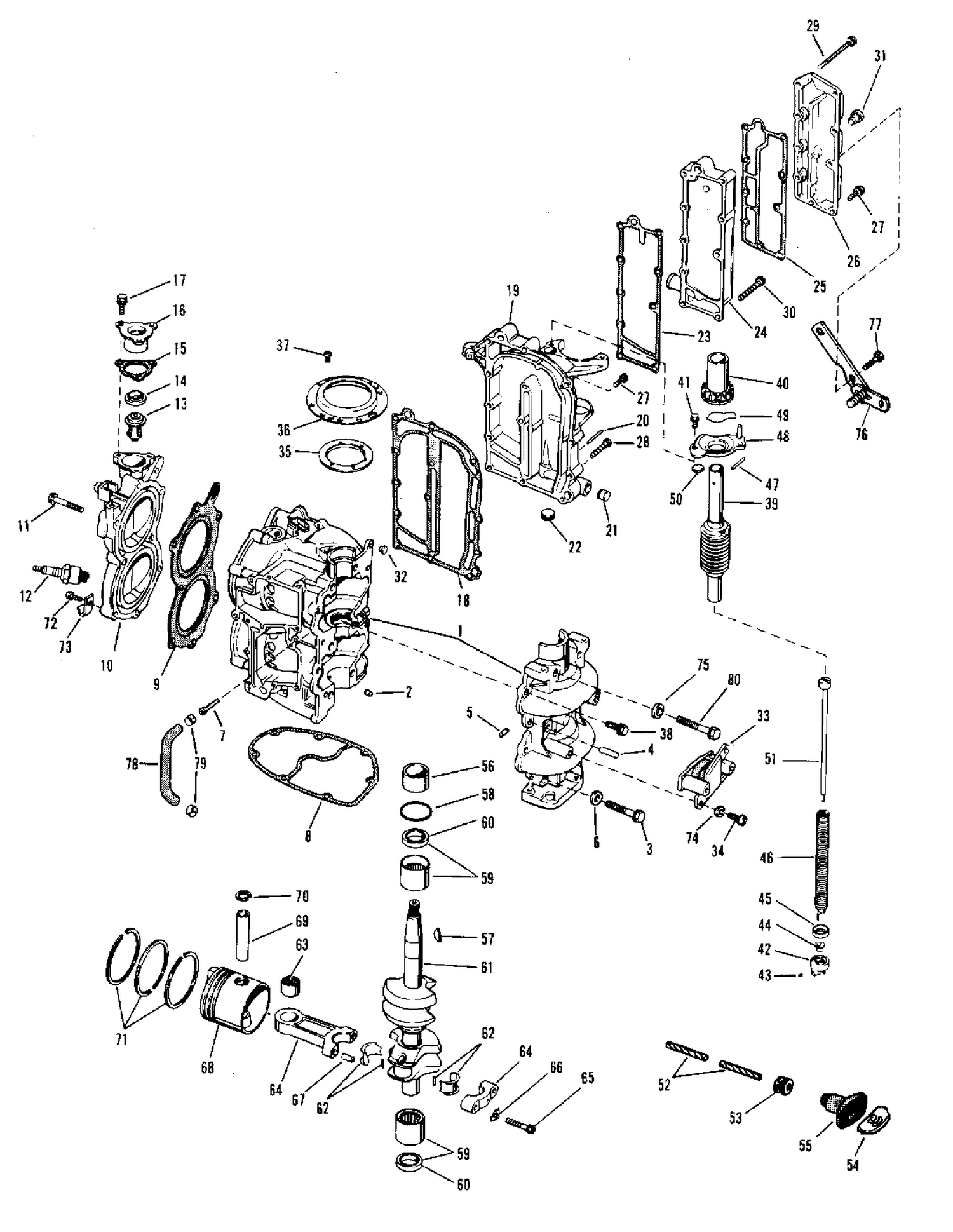POWERHEAD AND STARTER GROUP