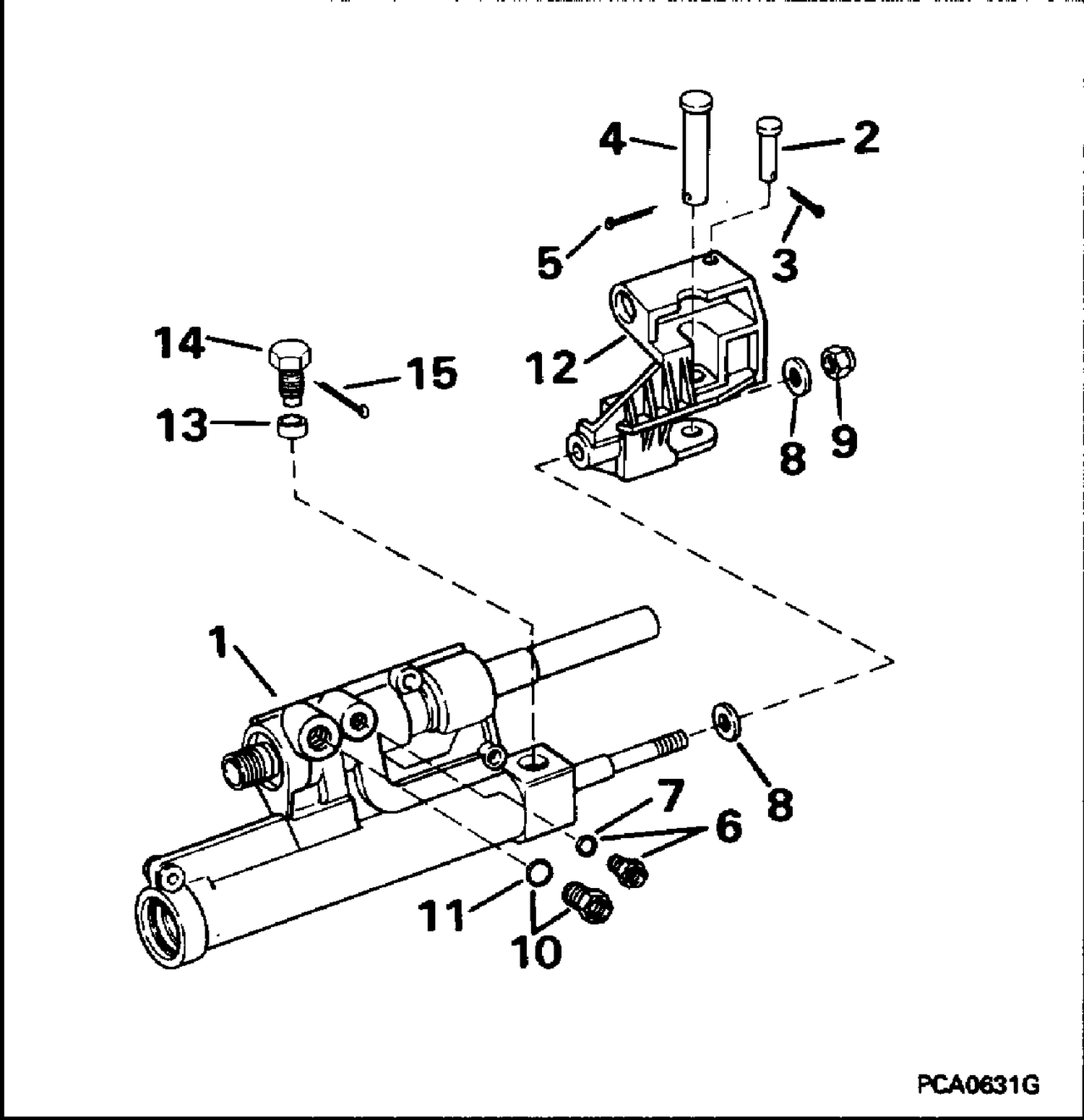 POWER STEERING CYLINDER