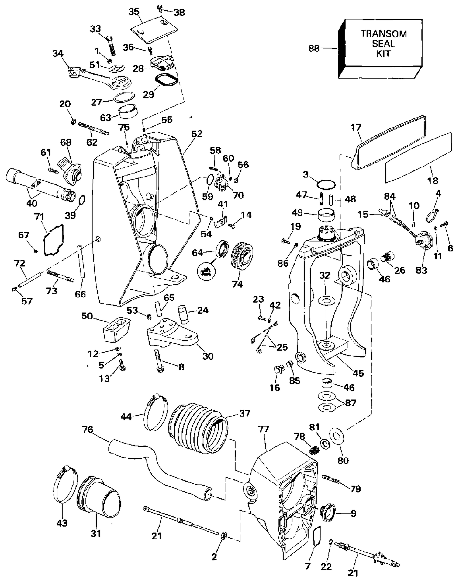 TRANSOM MOUNT