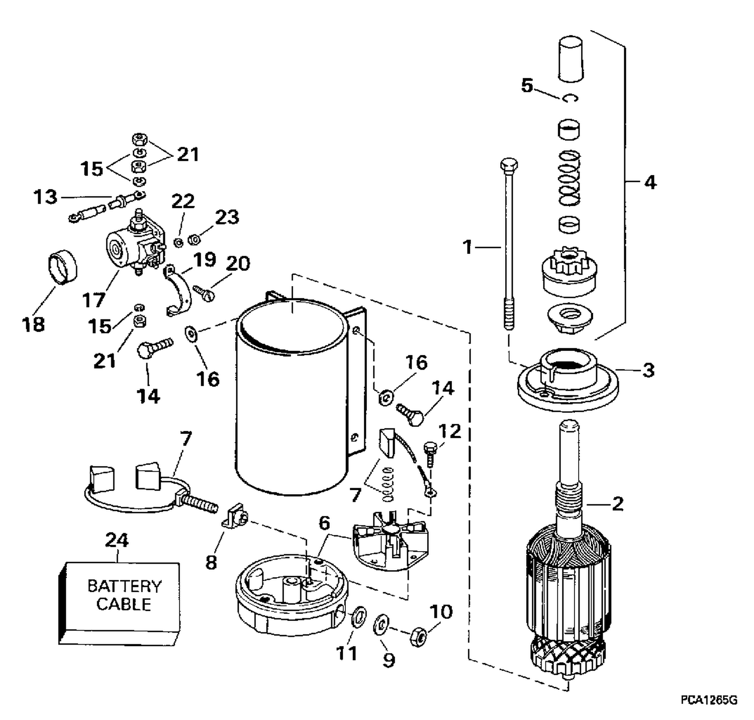 ELECTRIC STARTER & SOLENOID