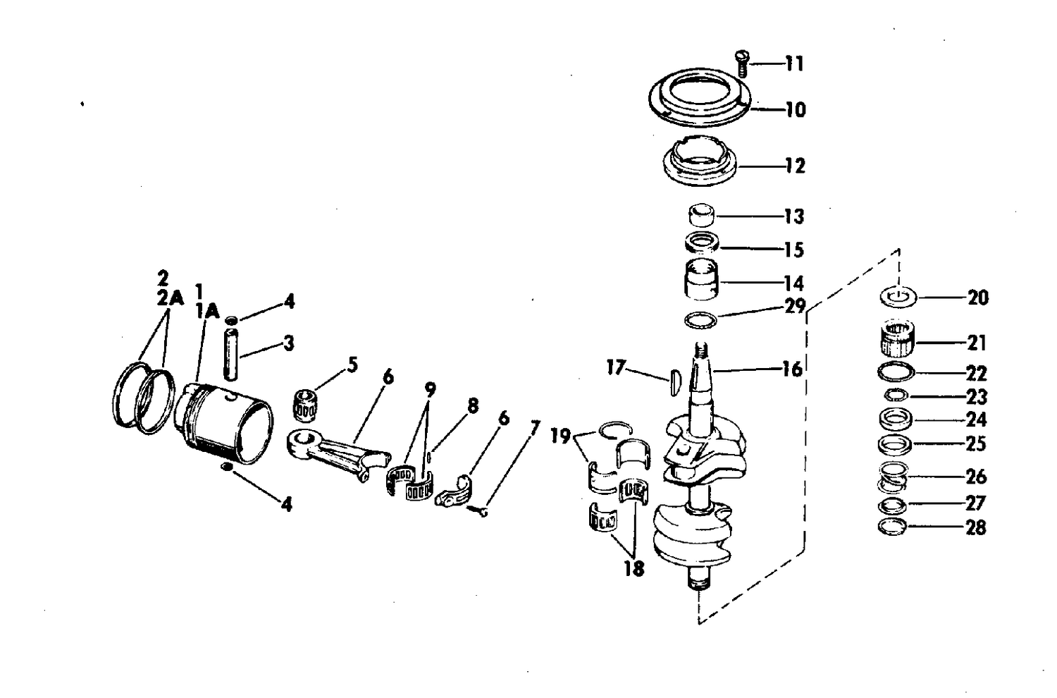 CRANKSHAFT & PISTON