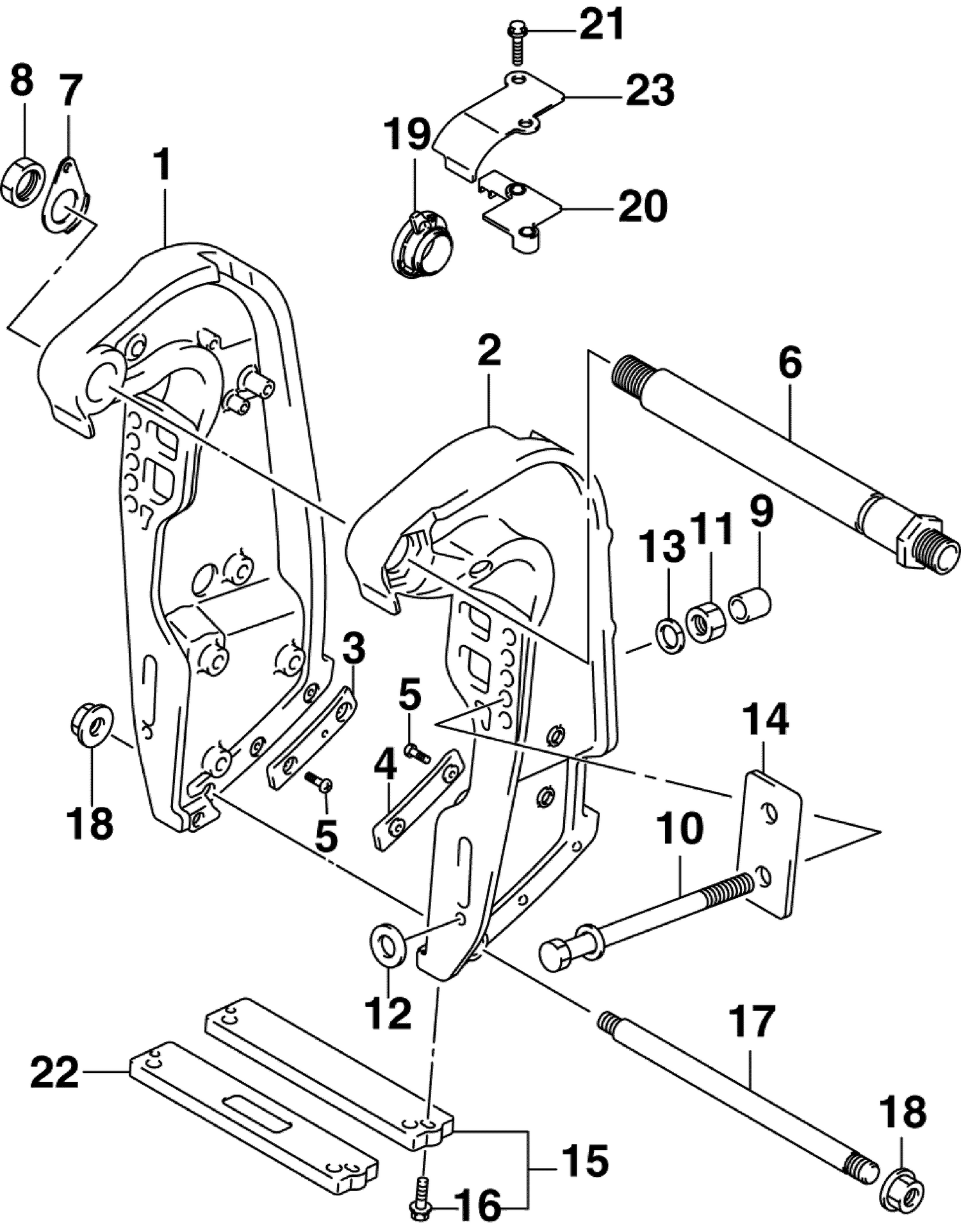 STERN BRACKET