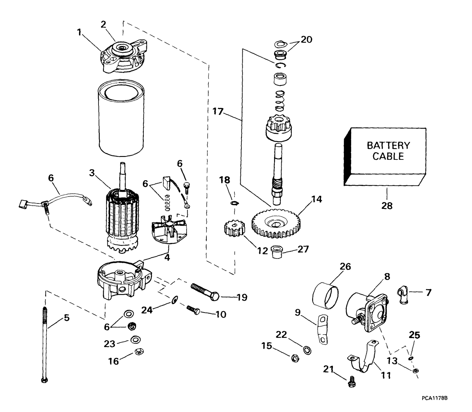 ELECTRIC STARTER & SOLENOID