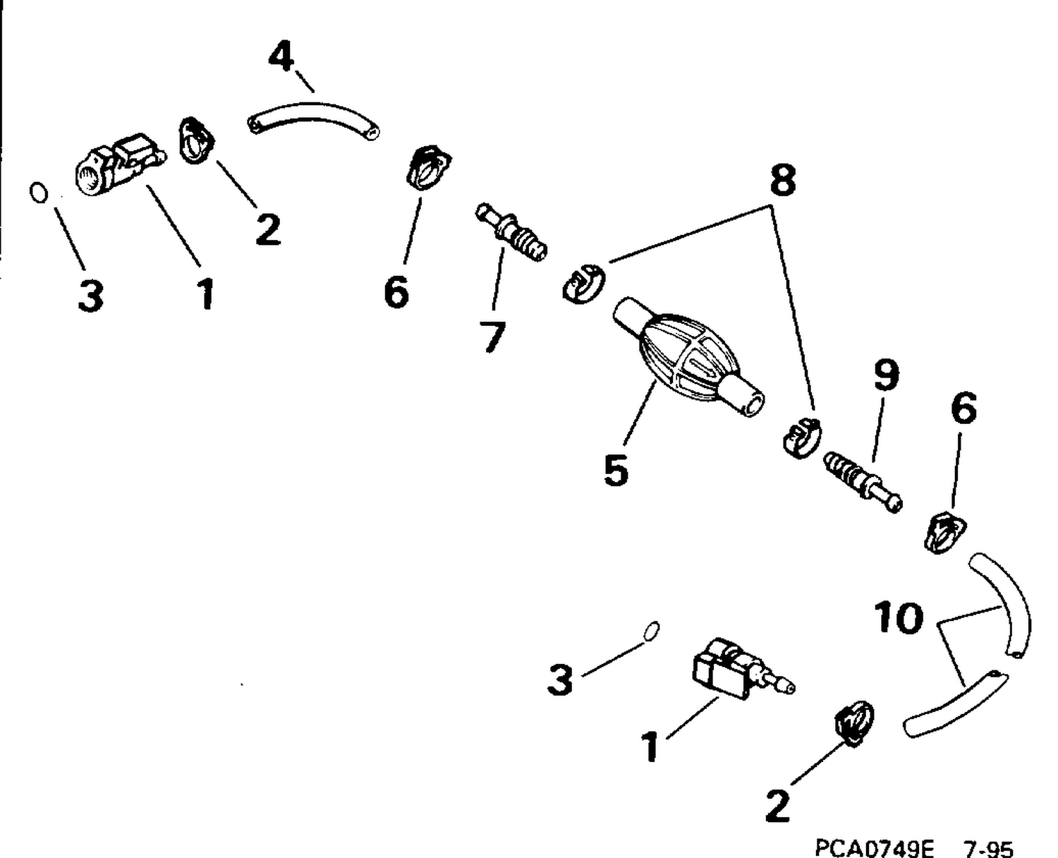 FUEL HOSE PRIMER BULB 5/16 IN. I.D.