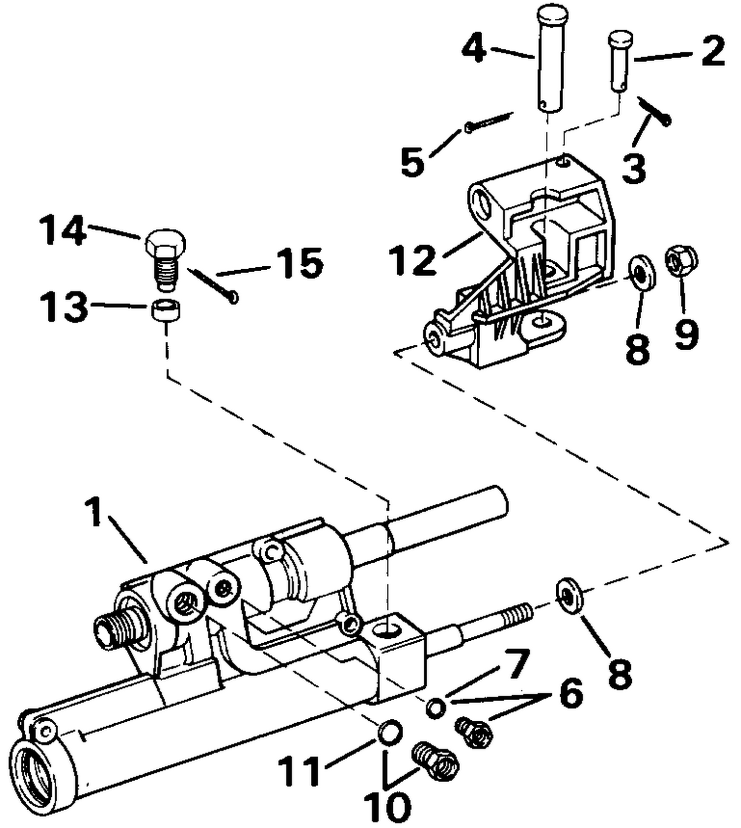 POWER STEERING CYLINDER