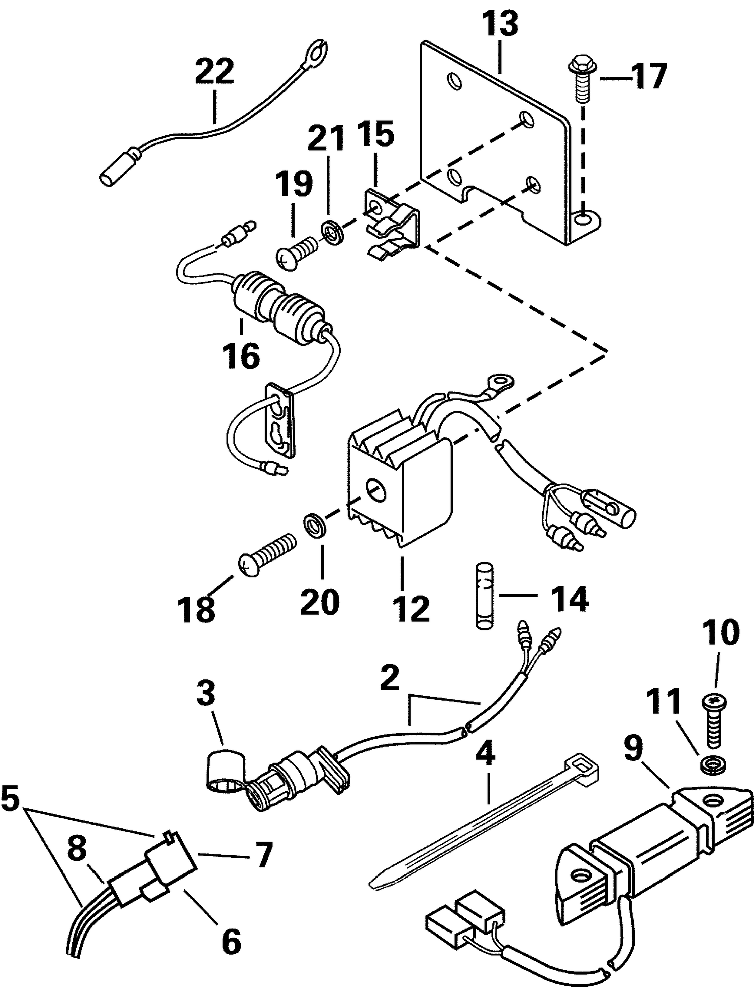 BATTERY CHARGE KIT - 5 (2-STROKE)