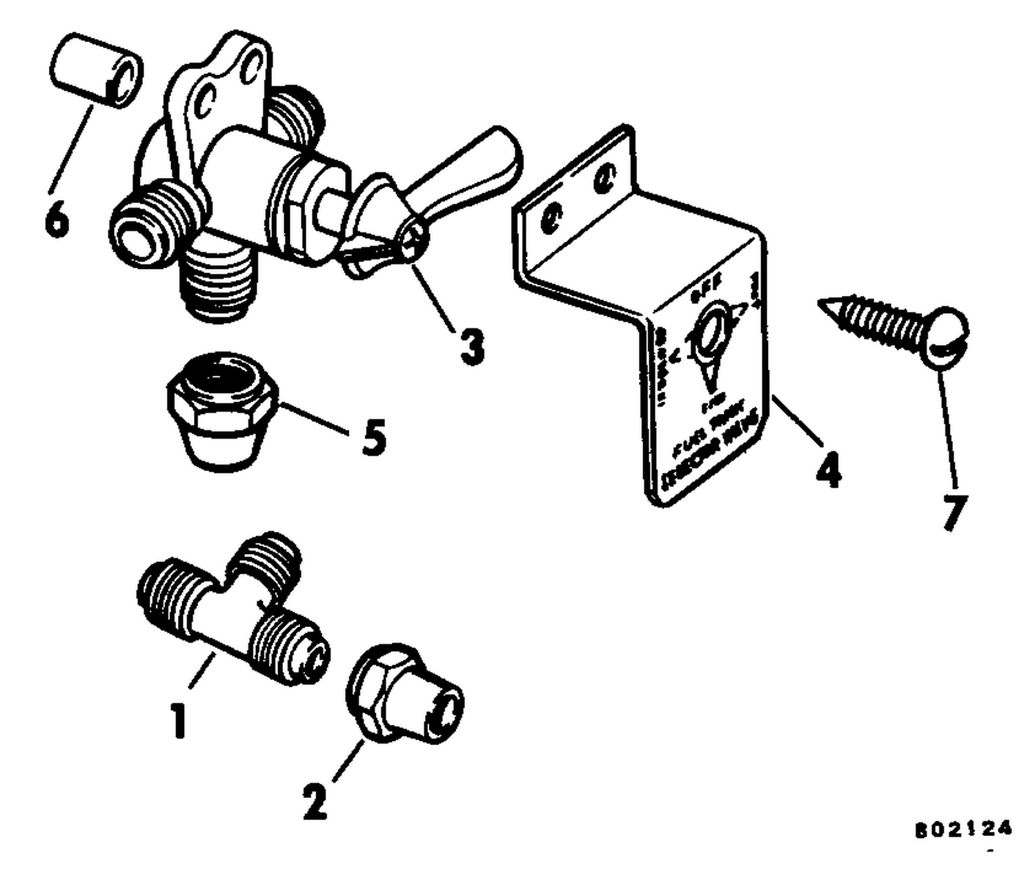 FUEL TANK SELECTOR VALVE