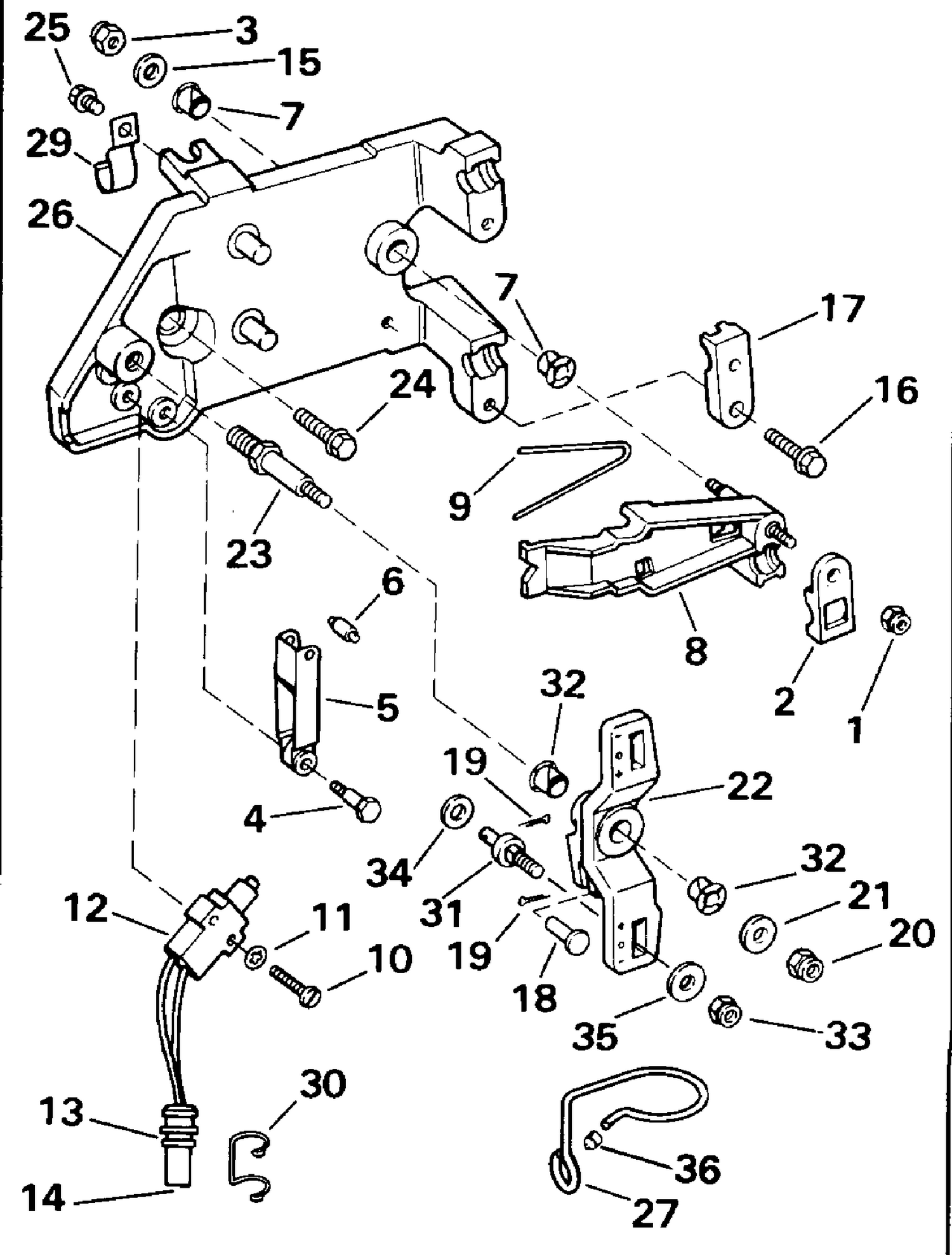 SHIFT LEVER & INTERRUPTER