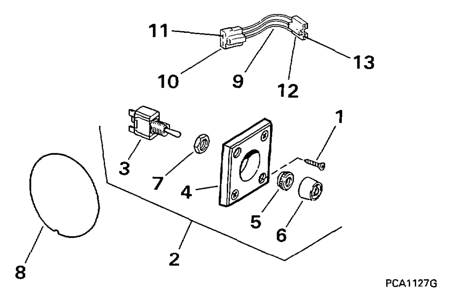 TRIM/TILT SWITCH CONVERSION KIT