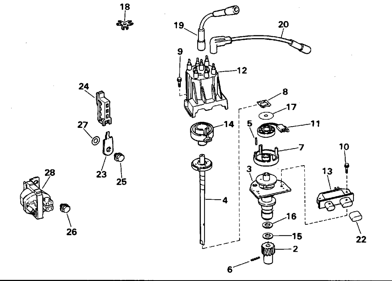 DISTRIBUTOR & IGNITION COIL