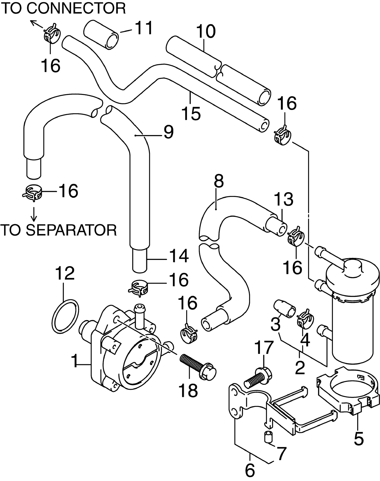 FUEL PUMP SN 032267 & Later
