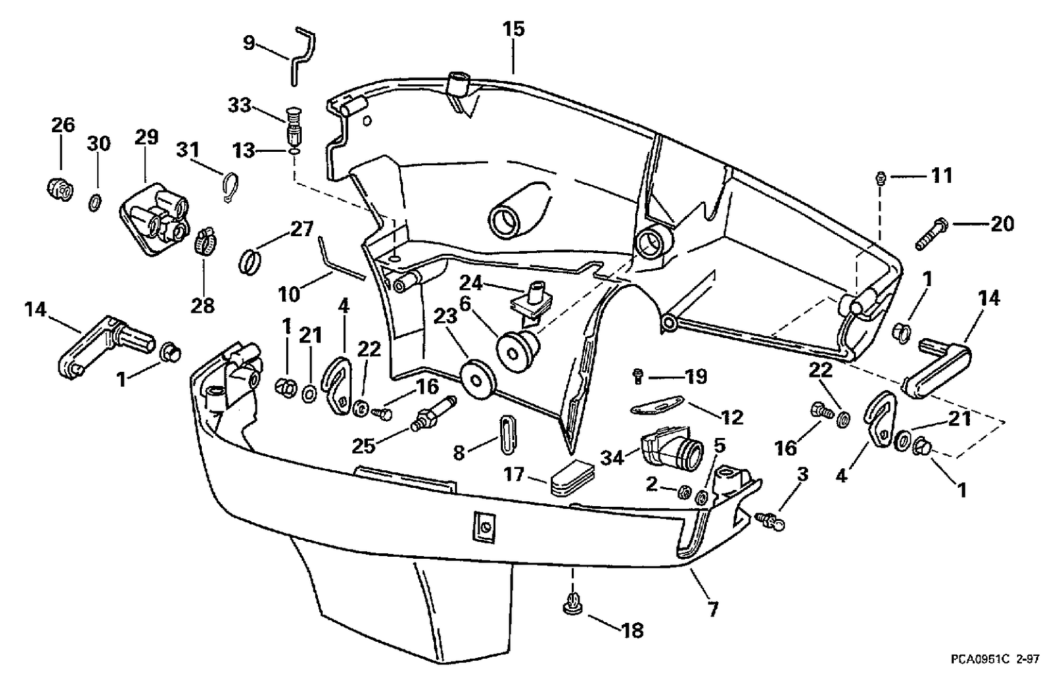 LOWER ENGINE COVER