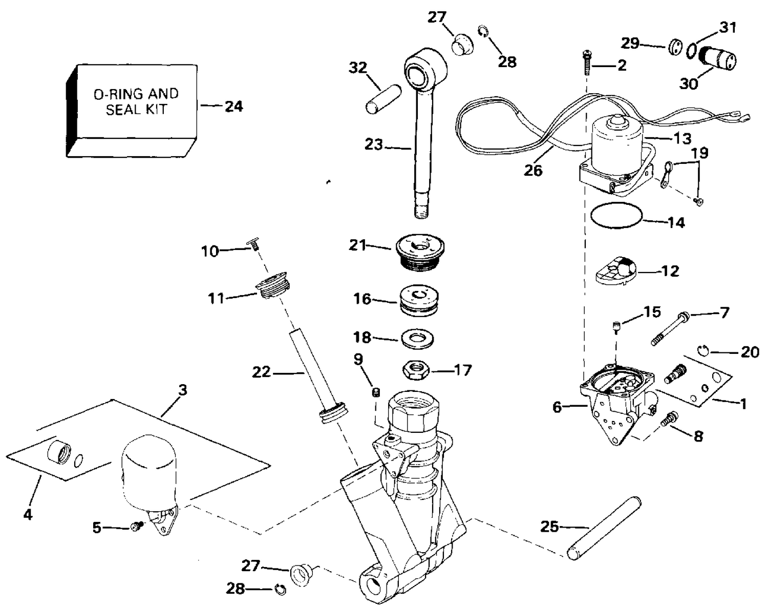 POWER TRIM/TILT HYDRAULIC ASSEMBLY