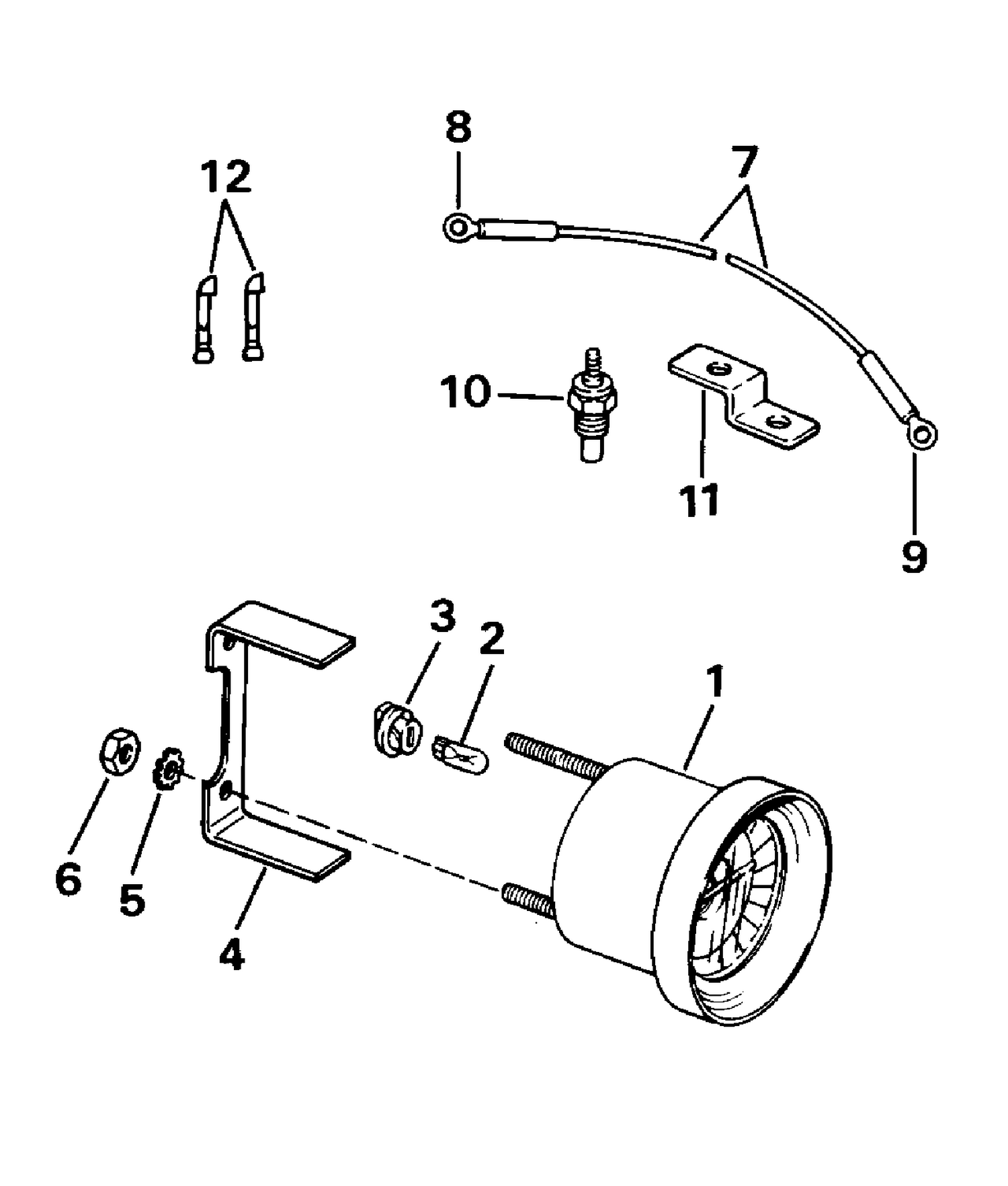 OUTBOARD WATER TEMPERATURE GAUGE KITS