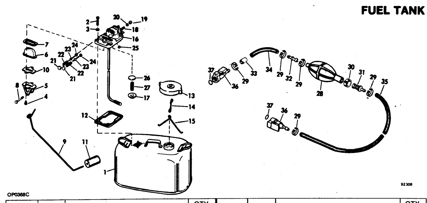 FUEL TANK WITH GAUGE