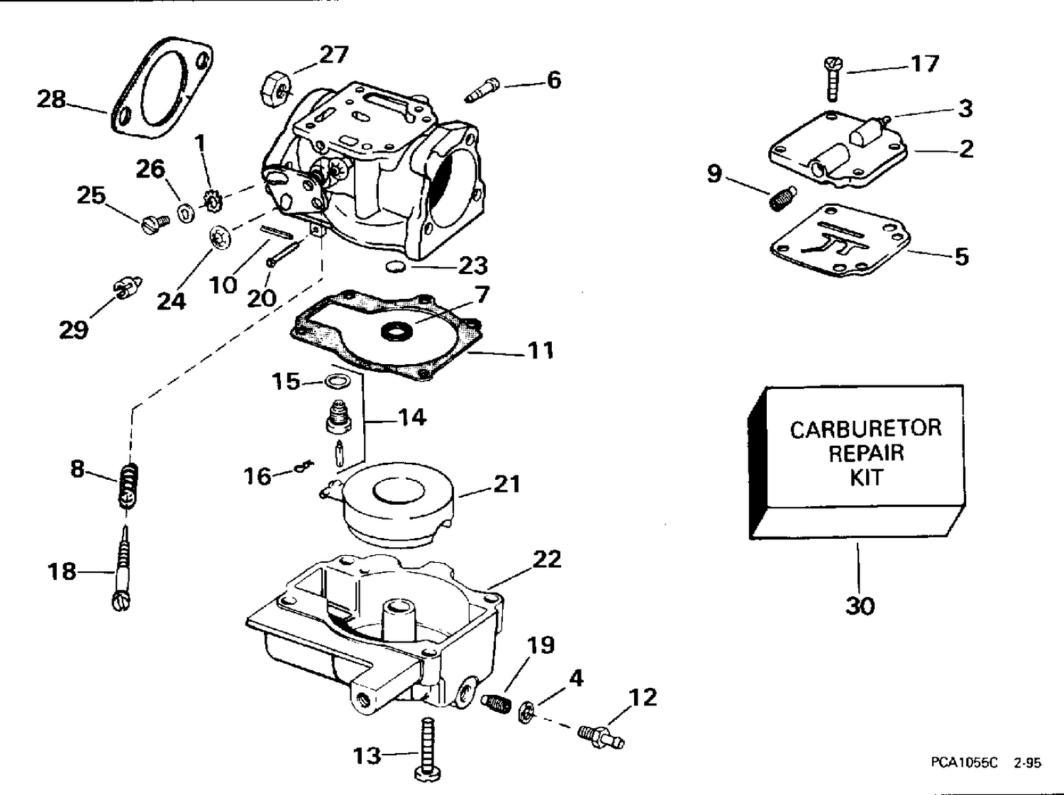 CARBURETOR 25RA - 25RAL