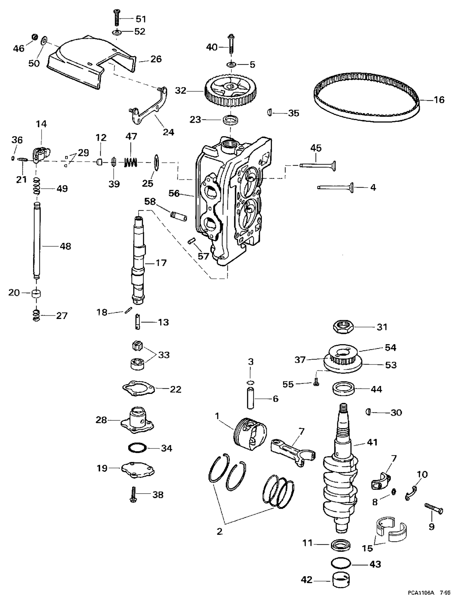 CYLINDER HEAD & CRANKSHAFT