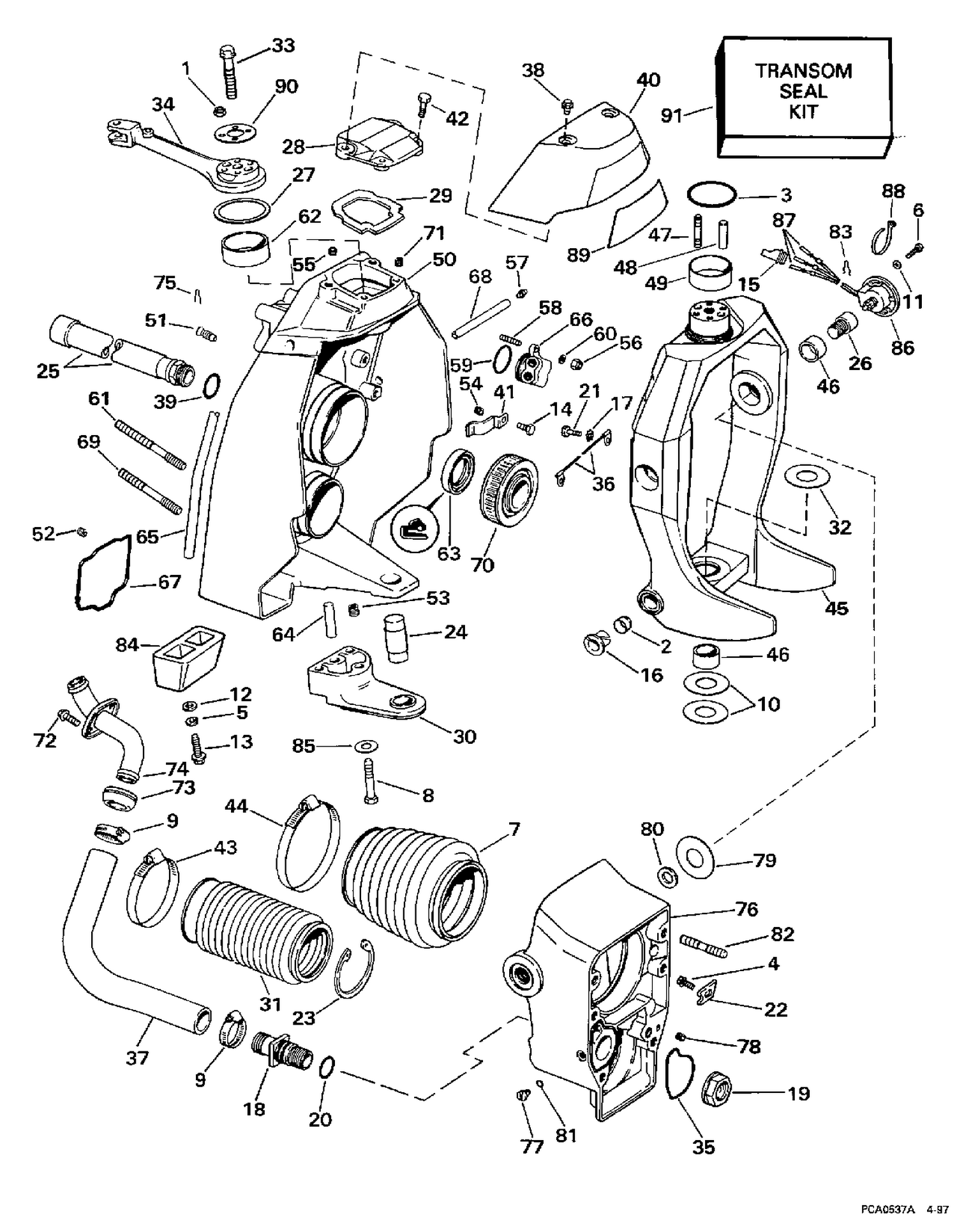 TRANSOM MOUNT