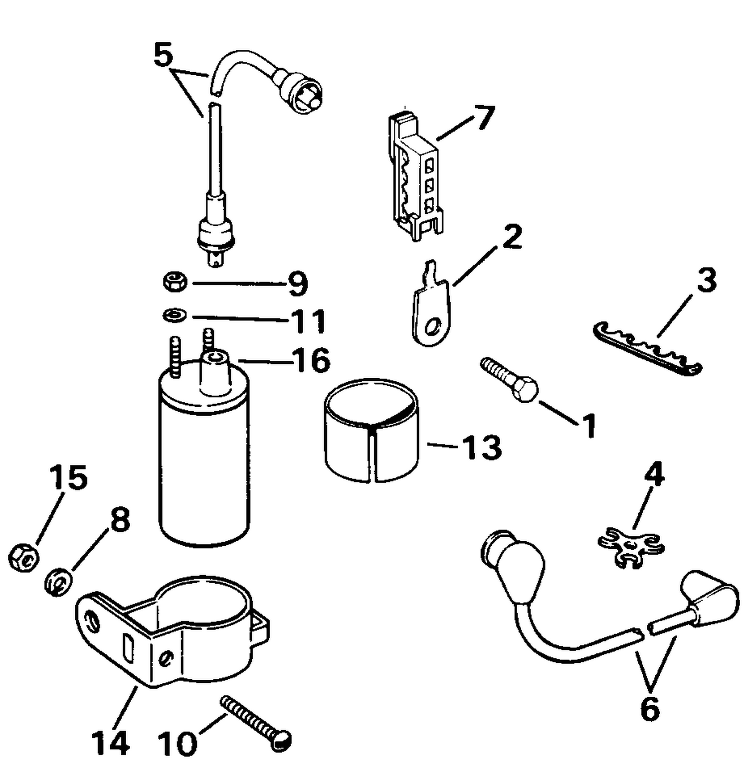 IGNITION COIL & LEADS - 5.7 LITRE