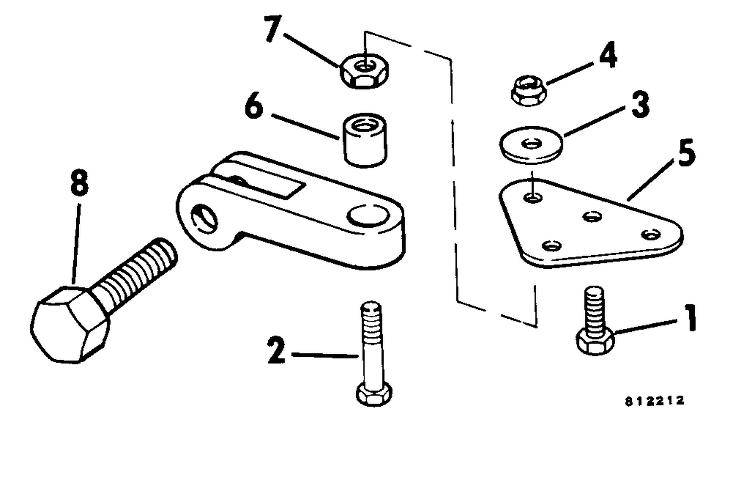 CONNECTOR KIT - DUAL CABLE STEERING 70 - V6