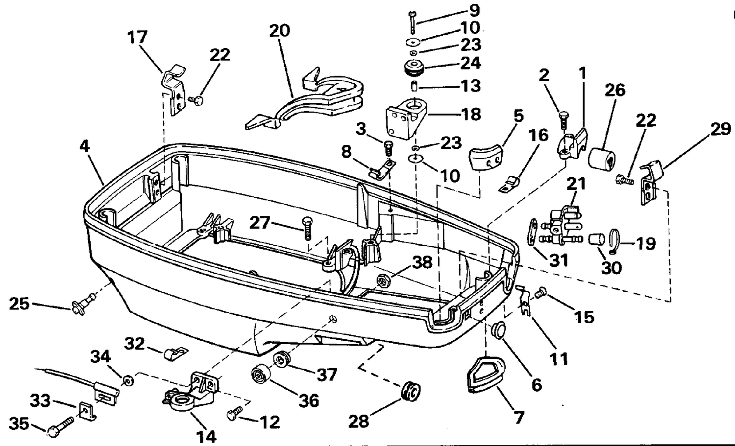 LOWER ENGINE COVER