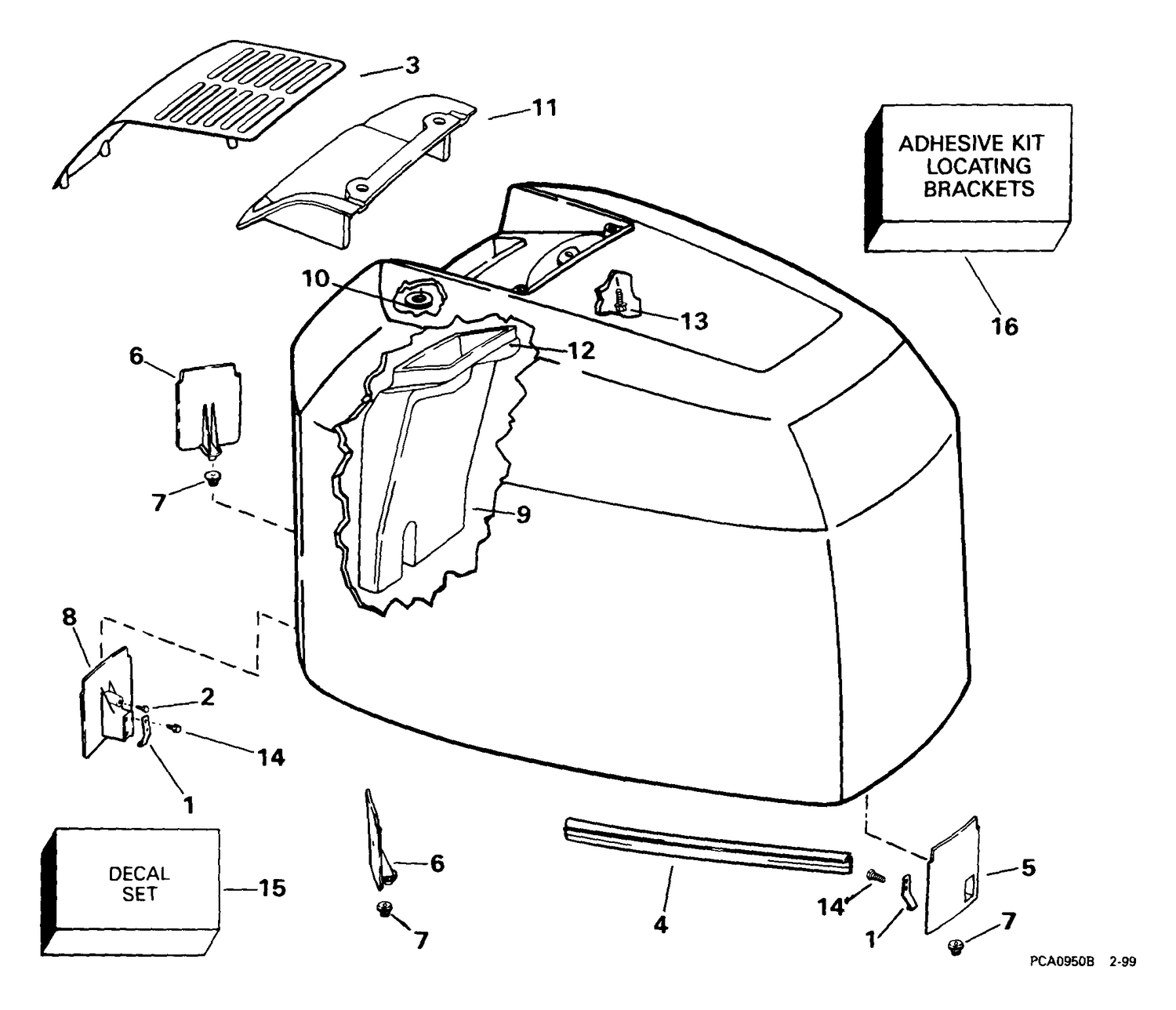 ENGINE COVER -- EVINRUDE