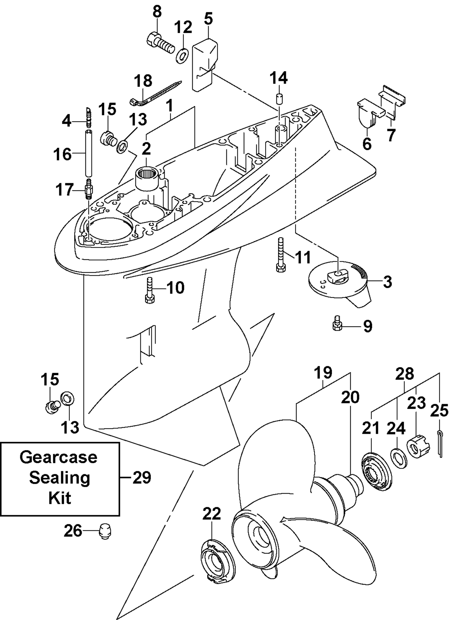 GEARCASE, STANDARD